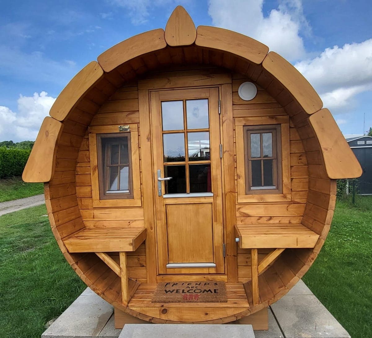 Camping barrel